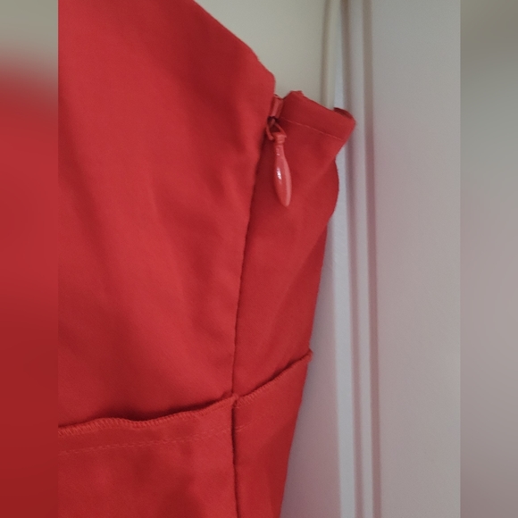 The Limited Size 0 Red Cocktail Evening Party A Line Dress - Picture 5 of 7